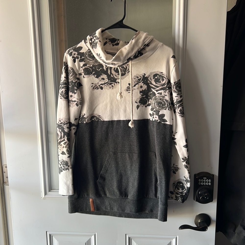 Comfortable sweater. Worn one time. Great condition.